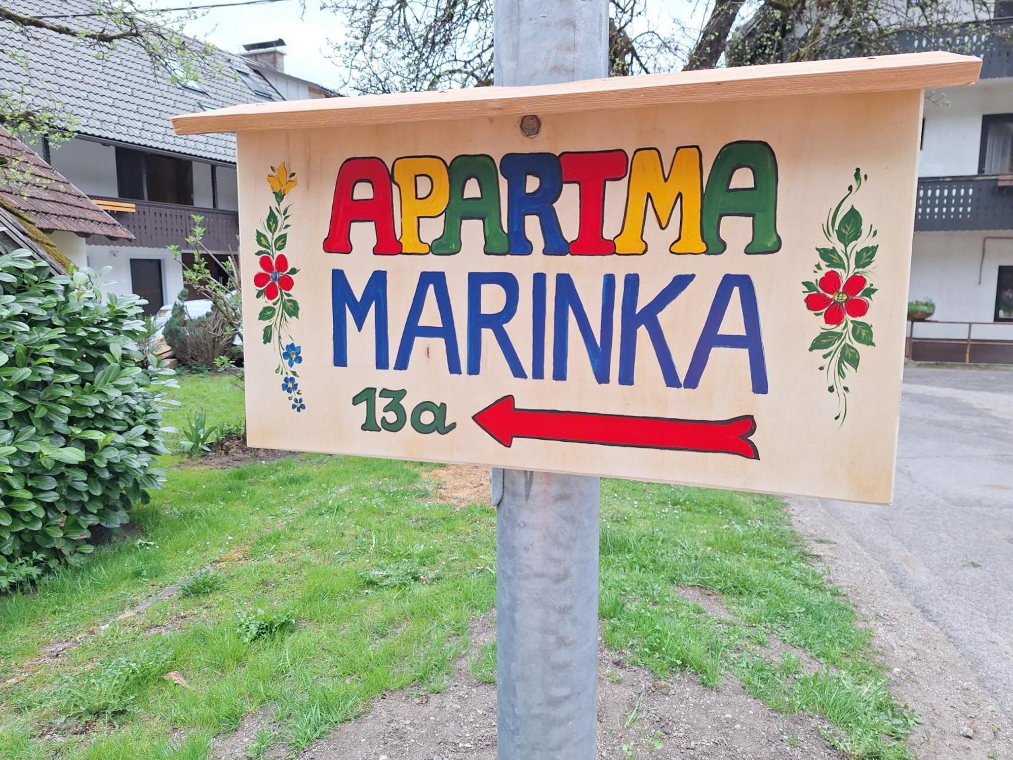 Apartmaji Marinka Hodnik Bohinj Exterior foto